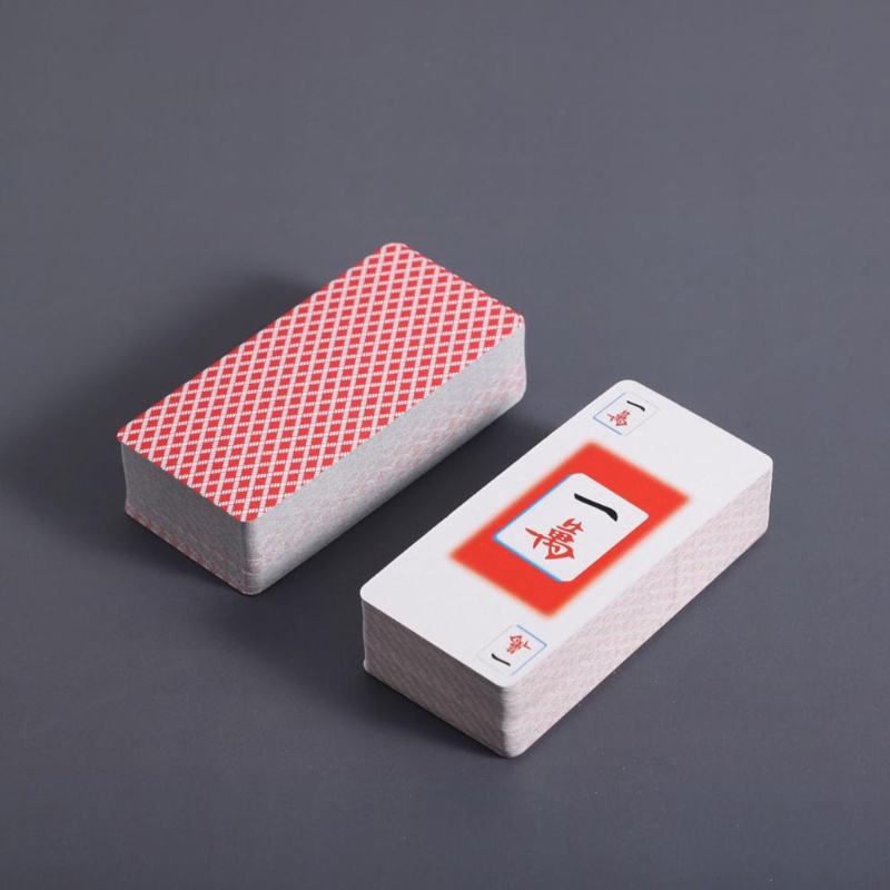 Bộ Thẻ Bài Chơi Mạt Chược Di Động Tiện Dụng Mang Đi Du Lịch