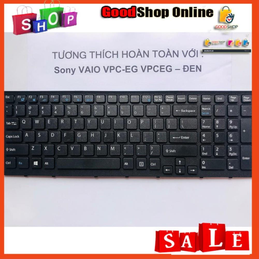 ⚡ Bàn Phím Sony Vaio VPC-EG VPCEG màu đen- Hàng mới 100% - Phụ kiện giá sỉ