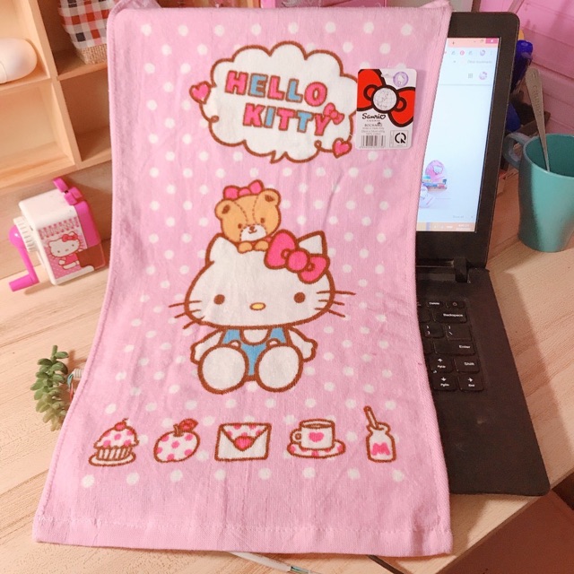 Khăn mặt, khăn tắm Hello Kitty