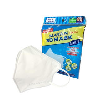 Khẩu trang Mayan 3D lọc bụi mịn PM2.5 màn lọc chuẩn N95 Hoa Kỳ