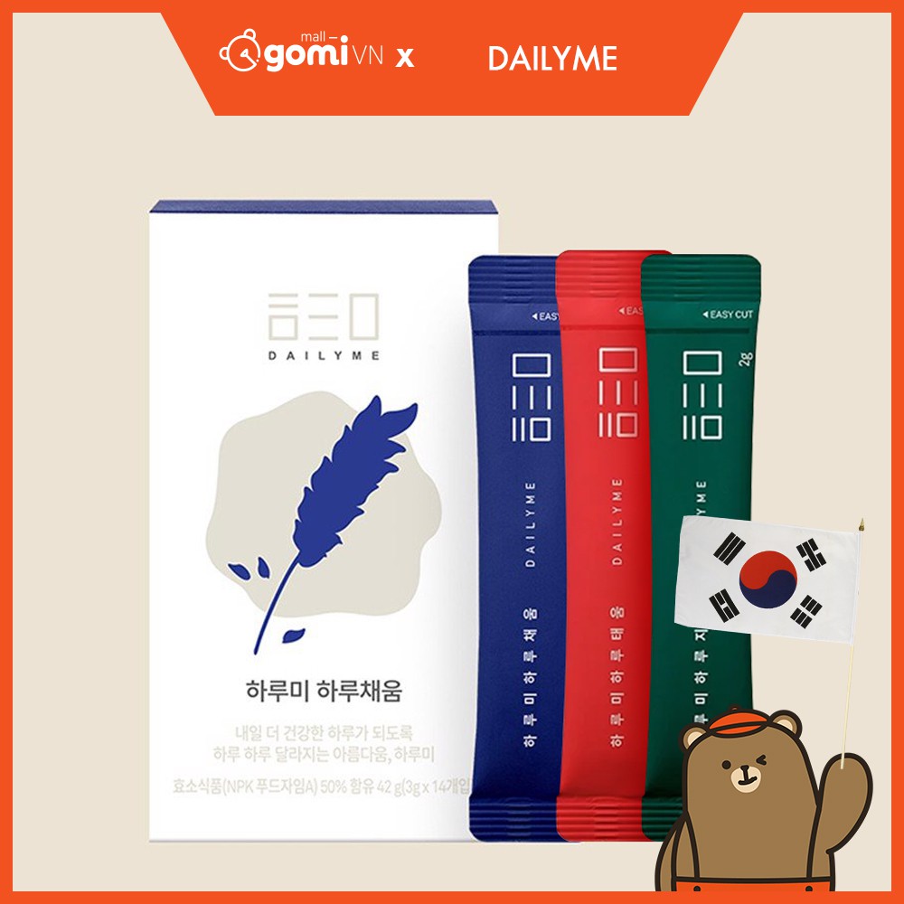 Bắt Đầu Ngày Mới DAILYME (Hộp 14 gói) GomiMall