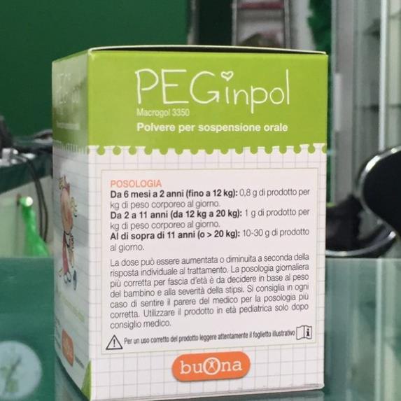 PEGinpol – Hỗ trợ, bổ sung chất xơ giúp nhuận tràng, làm mềm phân rối loạn nhu dộng ruột nhập, khẩu Ý (Hộp/ lọ)