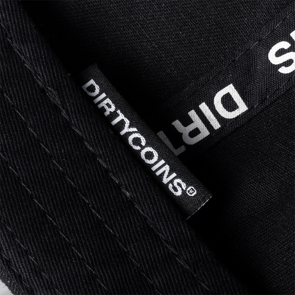 DirtyCoins Nón Star Logo Cap - Black