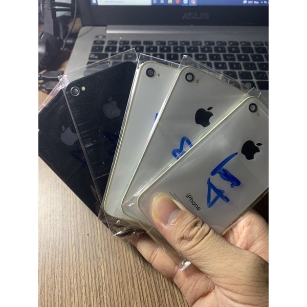 Nắp lưng ip4 thường tháo máy giá rẻ