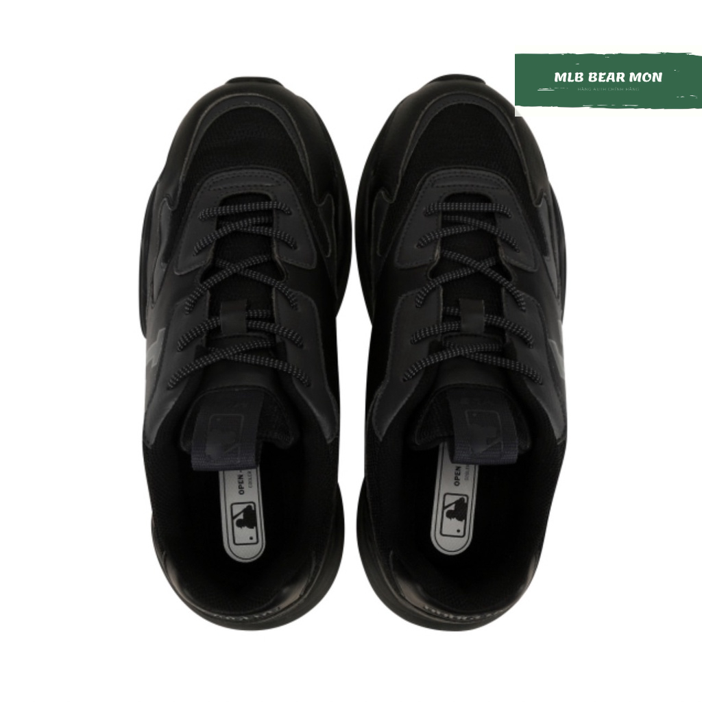 Giày Thể Thao MLB Big Ball Chunky Lite La Dodgers 32Shc3111-07L Màu Đen Logo La màu xanh