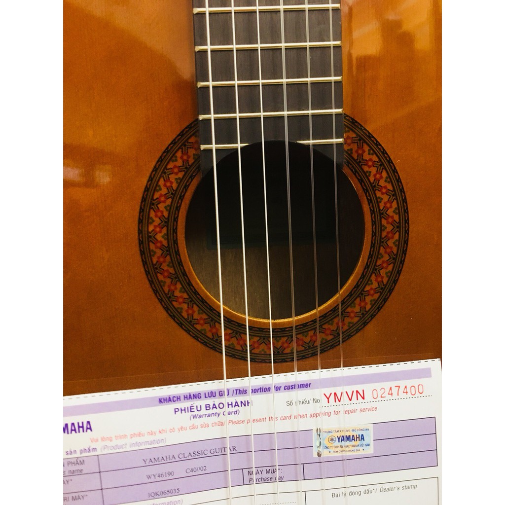 CHÍNH HÃNG(Đàn Guitar Classic Yamaha C40)tặng bao+pick-ẢNH THẬT CHỤP TẠI SHOP