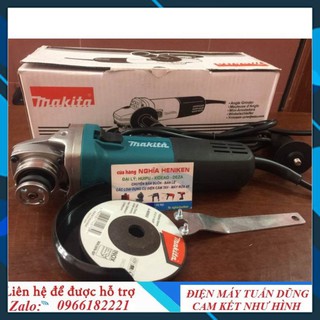 [Chính Hãng] Máy Cắt Cầm Tay Makita 9556HN_840W loại 1 kèm đĩa mài [Ưu Đãi Khủng]