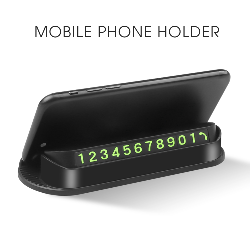 Thẻ đầu xe tạm thời kiêm đế đỡ điện thoại trên xe hơi | BigBuy360 - bigbuy360.vn