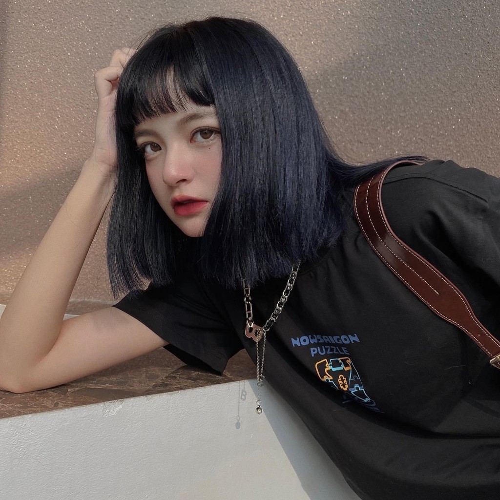 Áo thun Nowsaigon Puzzle - Áo thun oversize nam nữ AL82