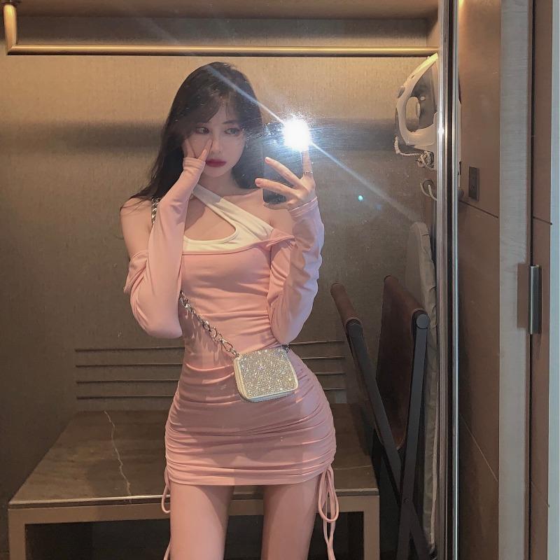 Đầm Midi Ôm Dáng Tay Dài Gợi Cảm Thời Trang Mùa Hè Cho Nữ