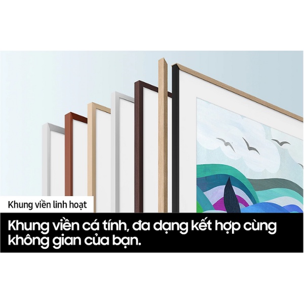 QA55LS03B - Smart Tivi Khung Tranh The Frame QLED Samsung 4K 55 inch QA55LS03BAKXXV Năm 2022