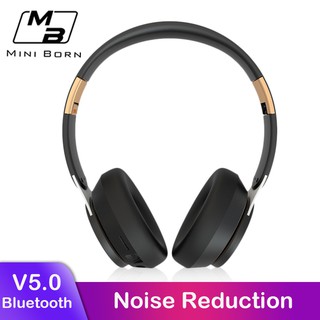 Tai Nghe Chụp Tai Không Dây Bluetooth 5.0 Có Micro Và Phụ Kiện