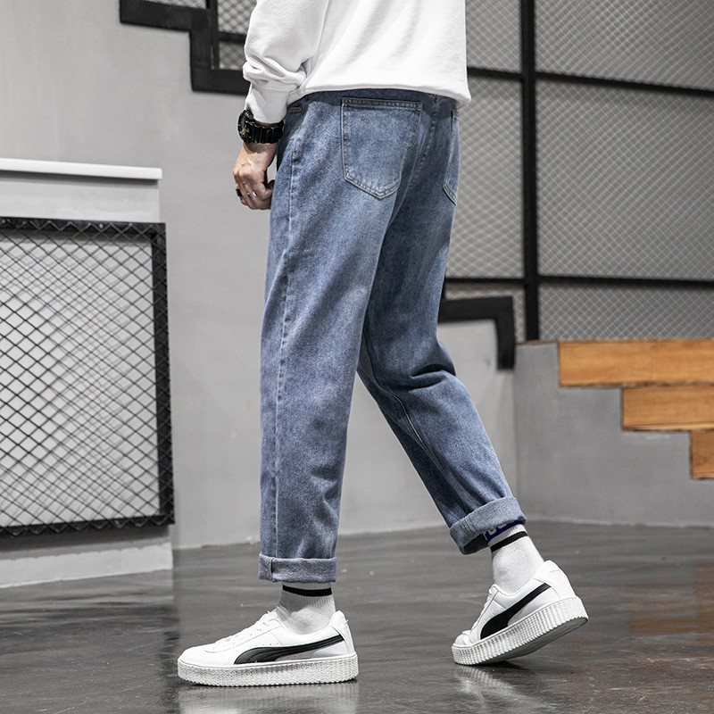 Quần jeans baggy Hàn Quốc SD108 form cực đẹp