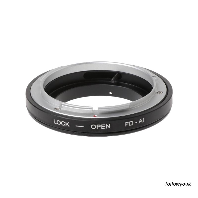 CANON Ngàm chuyển đổi ống kính FD-AI sang Nikon F D7100/ D600/ D3200/ D800