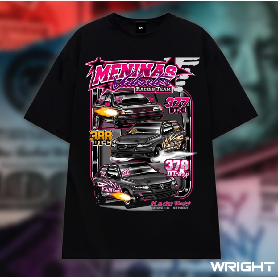 Áo thun unisex siêu xe Meninas Racing team streetwear | BigBuy360 - bigbuy360.vn