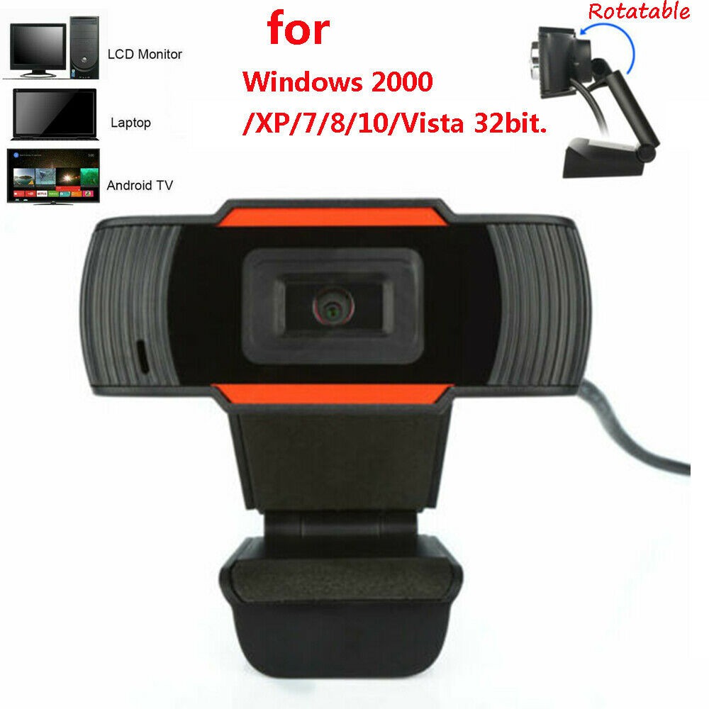 Webcam Hd 720p Lấy Nét Tự Động Chất Lượng Cao Cho Pc Laptop
