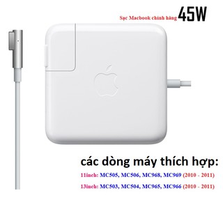 Sạc laptop không dây Air 45W dành cho đời 2008-2011