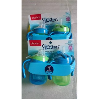 Set 02 bình tập uống nước Playtex cho bé 180ml