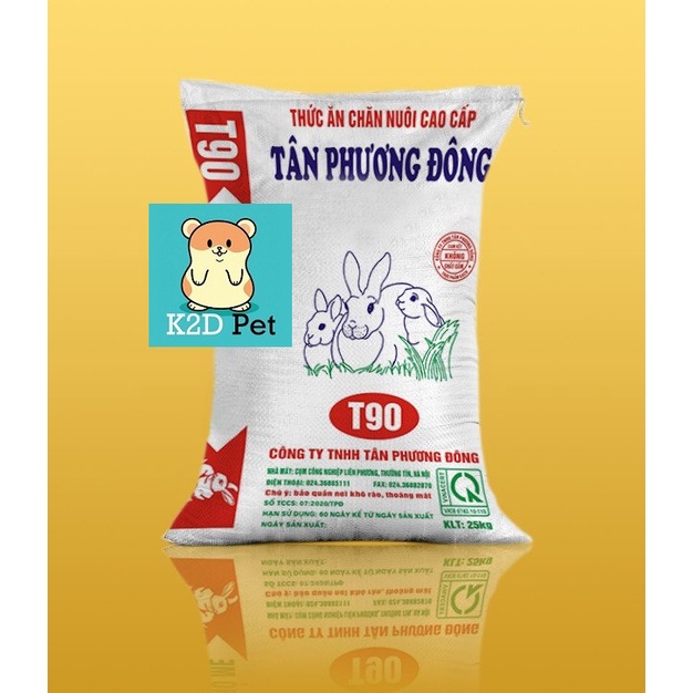 Thức ăn cho Guinea Pig (bọ ú, chuột lang), thỏ 1kg (Cám thỏ)