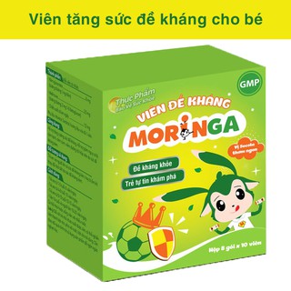 Viên Tăng Sức Đề Kháng Cho Bé Moringa Hôp 20 Gói - Vị Thơm Ngon