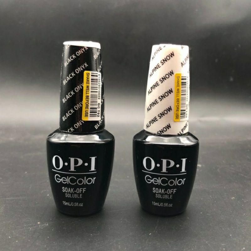 Sơn gel opi trắng ,đen