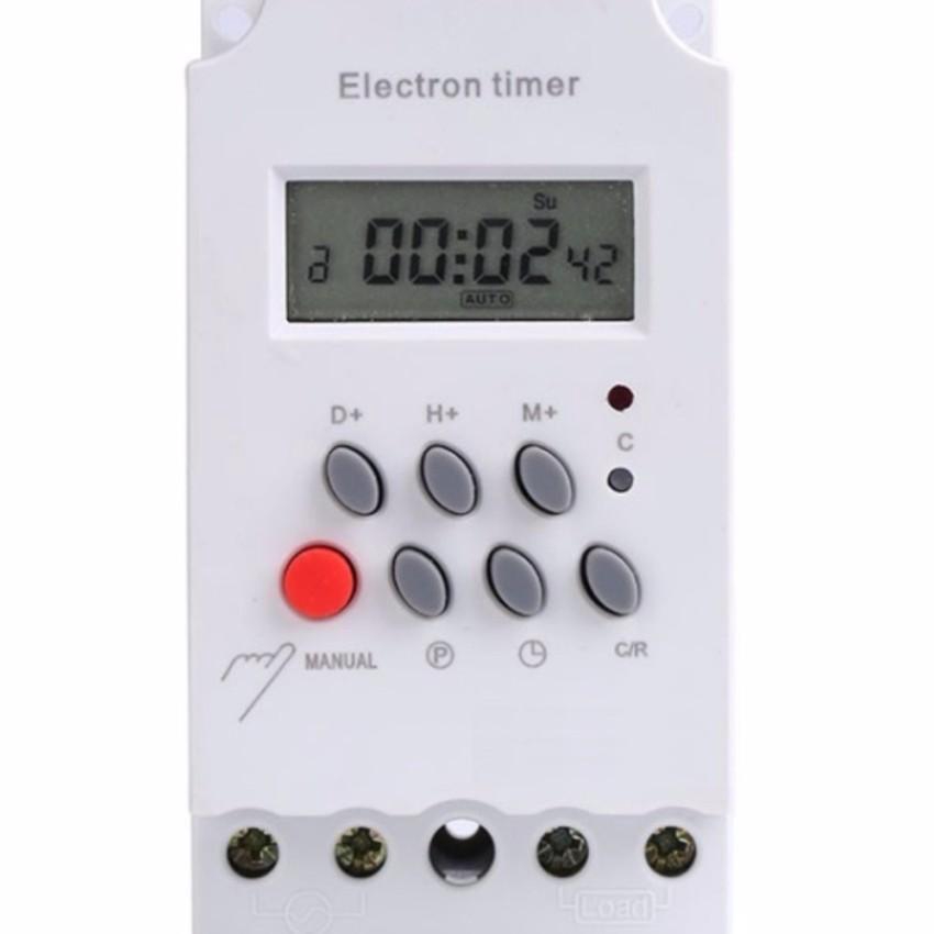 Công tắc hẹn giờ electron timer KG316T-II dùng trong tưới tiêu nông nghiệp 25A - mẫu mới 2018 timer hẹn giờ