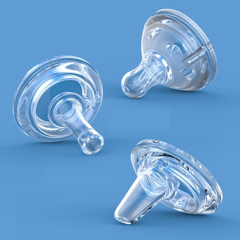 Mềm Ống Hút Silicon Cho Bình Sữa Em Bé Tiện Dụng