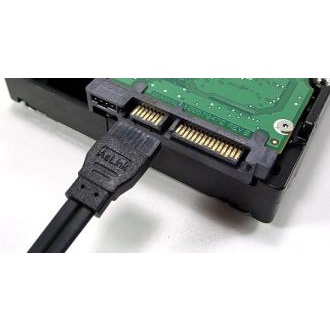 Dây Cáp Tín Hiệu SATA III 6GB/s Gigabyte / Asus Black Chuyên Dụng Gắn Ổ Cứng SSD, HDD