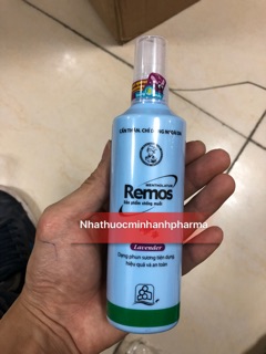 Xịt chống muỗi Remos 60ml & 150ml