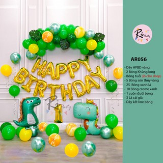 Trang trí sinh nhật bóng khủng long siêu đẹp