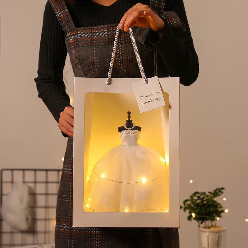 Túi quà váy cưới mini siêu xinh - Kèm ảnh thật - Hàng sẵn