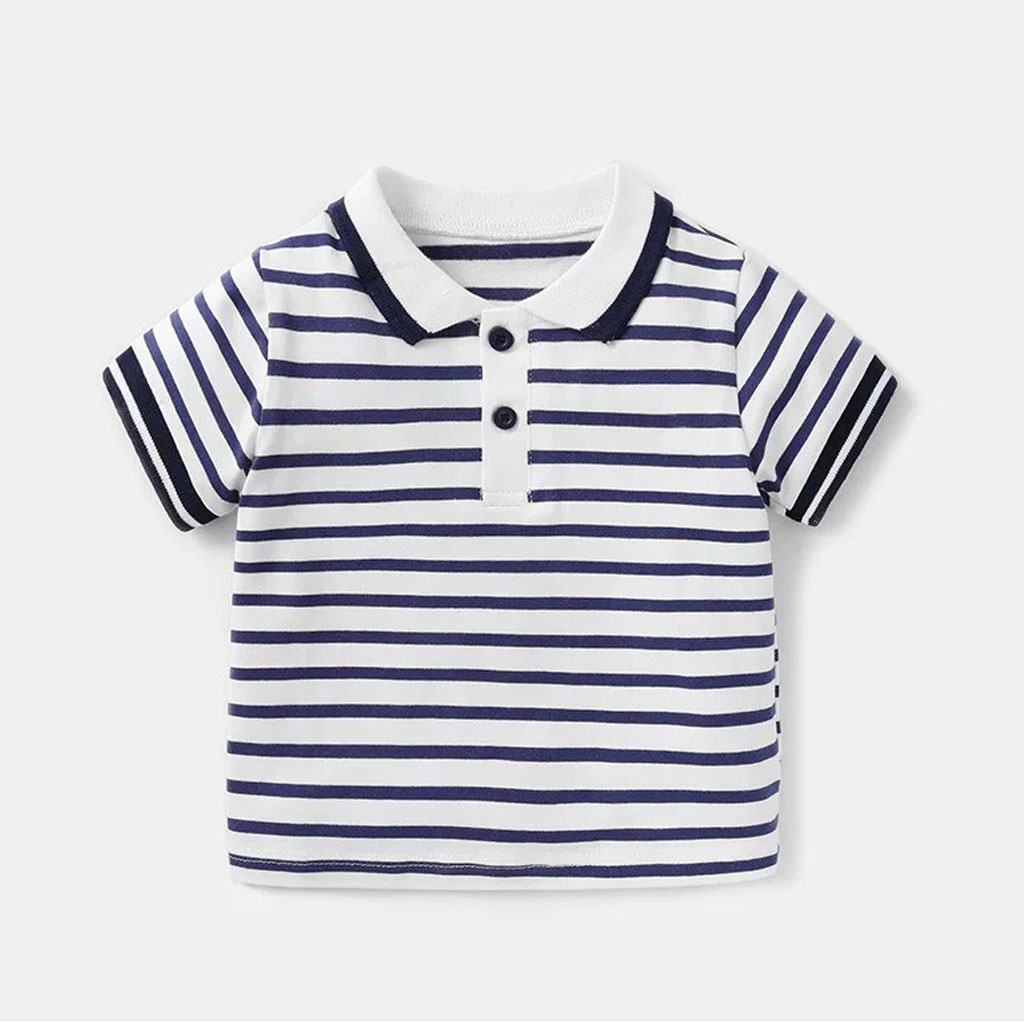 Áo Polo cho bé trai LILA KIDS, Áo cho bé chất cotton hàng cao cấp cho bé từ 10-25kg