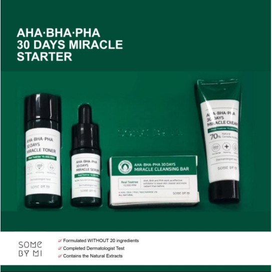 (Hàng Mới Về) Bộ Mỹ Phẩm 30 Ngày Aha.Bha.Pha 30ml + Serum 10ml + Kem Tẩy 20g + Kem 25g | BigBuy360 - bigbuy360.vn