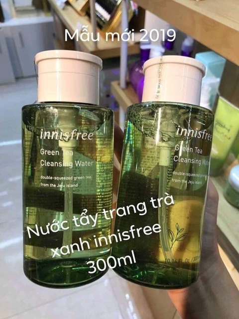 ( Mẫu mới 2019 ) Nước Tẩy Trang Trà Xanh INNISFREE GREEN TEA CLEASING WATER 300ml | BigBuy360 - bigbuy360.vn