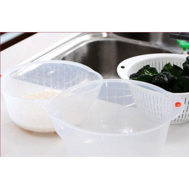 Giá vo gạo Inomata - Hàng Nhật nội địa