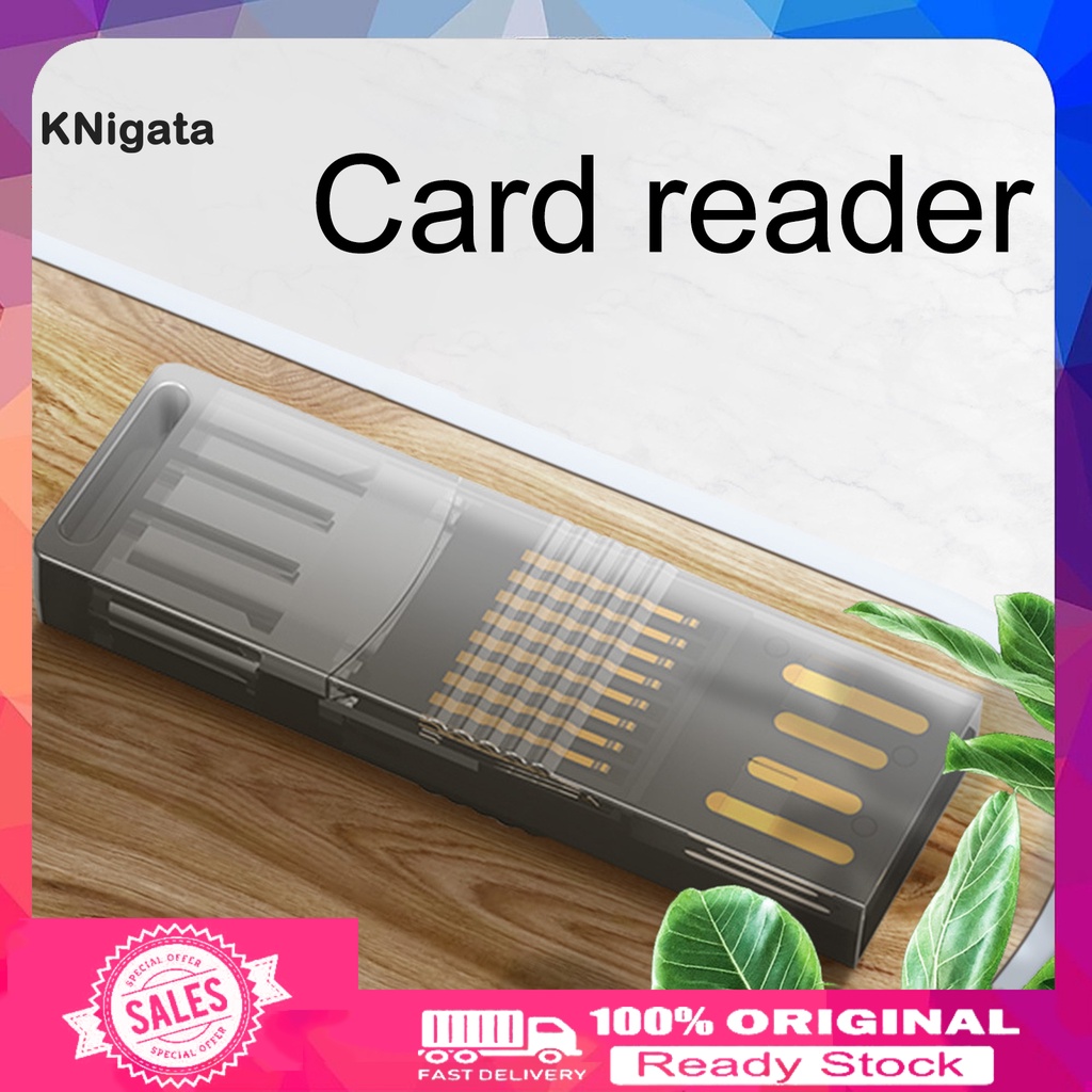 Đầu Đọc Thẻ Nhớ Usb 2.0 Otg 2 Trong 1 Đa Năng Cho Máy Tính Điện Thoại Di Động