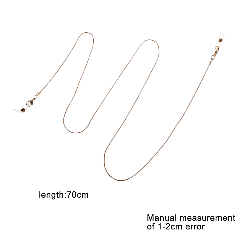 Dây Đeo Mắt Kính Thời Trang|Dây Đeo Kính Đọc Sách Nhiều Màu Sắc Bằng Kim Loại Cho Nữ