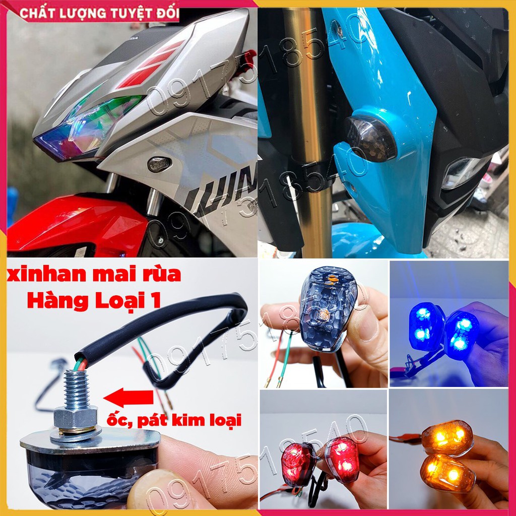 Xi Nhan Mai Rùa Gắn Winner X, MSX , VARIO, CLICK , (hàng loại 1 pát , ốc kim loại ) và Chế lắp được nhiều dòng xe máy!