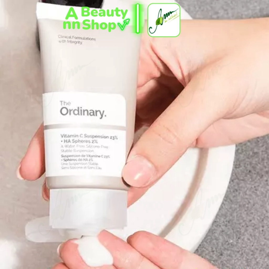 Kem dưỡng sáng da, mờ thâm The Ordinary Vitamin C Suspension 23% + HA Spheres 2%