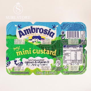 VÁNG SỮA AMBROSIA CHO BÉ TỪ 6M+ (6*55G)