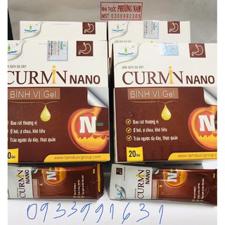 Curmin Nano Bình vị Gel-Hộp 30gói