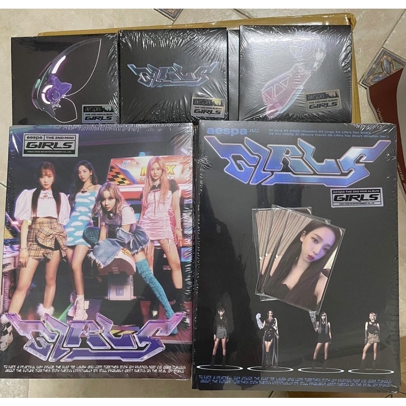 Bộ tranh ảnh album GIRLS AESPA