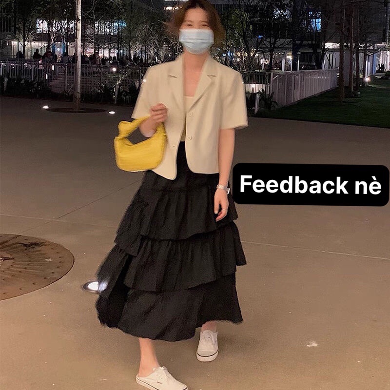 Áo vest nữ ngắn tay ⚡ FREESHIP ⚡ Áo khoác ngoài dáng công sở, đi chơi, đi làm, đi học áo blazer nữ | BigBuy360 - bigbuy360.vn