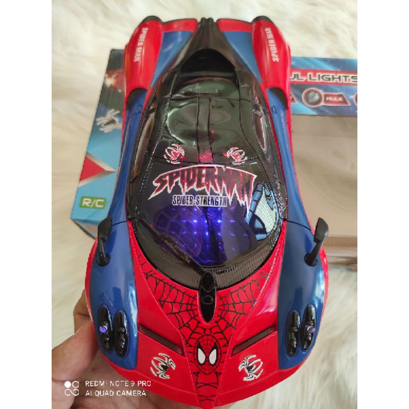 Xe điều khiển từ xa SPIDERMAN SIÊU ĐẸP,4 CHIỀU,TỐC ĐỘ cao