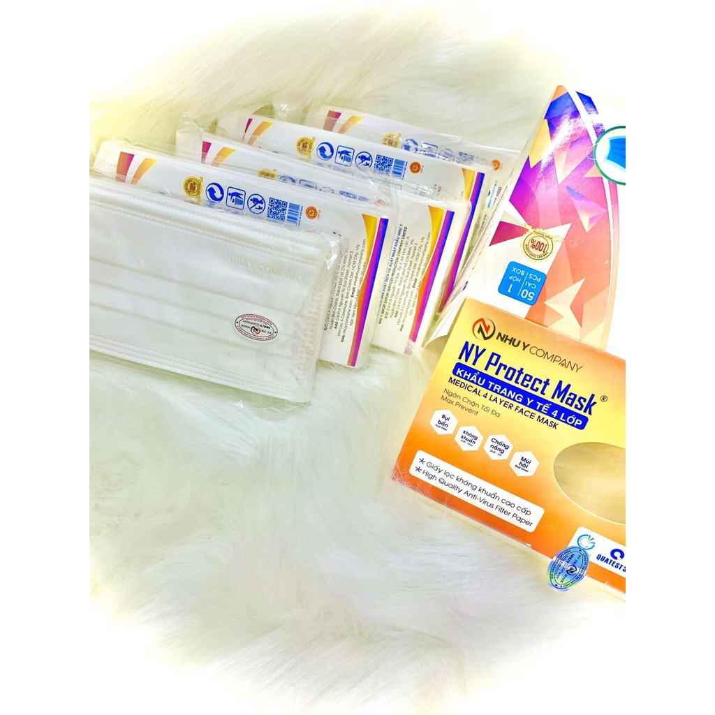 COMBO 2 HỘP KHẨU TRANG 4 LỚP NHƯ Ý NNK 100 CÁI | BigBuy360 - bigbuy360.vn