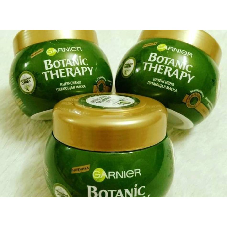 Kem ủ tóc tinh chất oliu Garnier Botanic Therapy