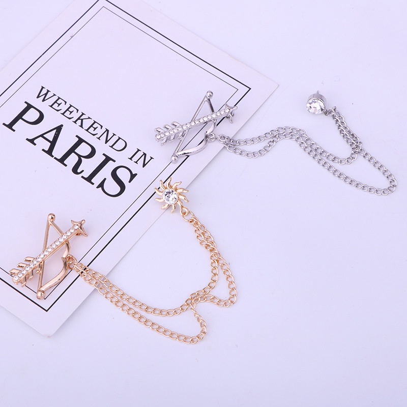 EFAN Bán Chạy Trâm Cài Áo Khoác Dây Xích Tua Rua Hình Cung Thủ Myth Archery Cho Nam