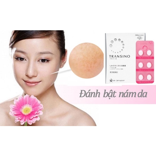 [Hộp Trắng] VIÊN UỐNG HỖ TRỢ GIẢM NÁM TRANSINO