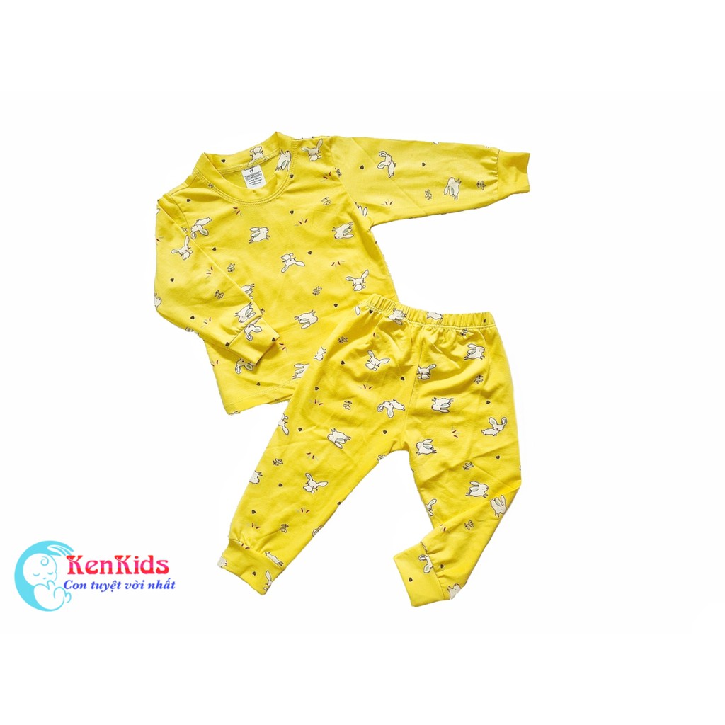 COMBO 3 Bộ dài thun cotton chất đẹp cho bé trai / bé gái (6-14kg) - Cocacon's