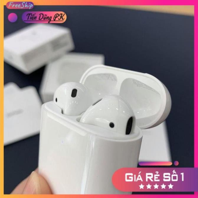 Tai Nghe Bluetooth Airpods 2 TWS Định Vị - Đổi Tên - Sạc Không Dây - Tháo Tai Dừng Nhạc Phiên Bản Mới Nhất